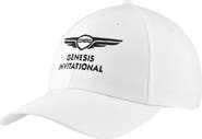 AHEAD Men's Ahead White Genesis Invitational Stratus Structured Ultimate Fit Adjustable Hat