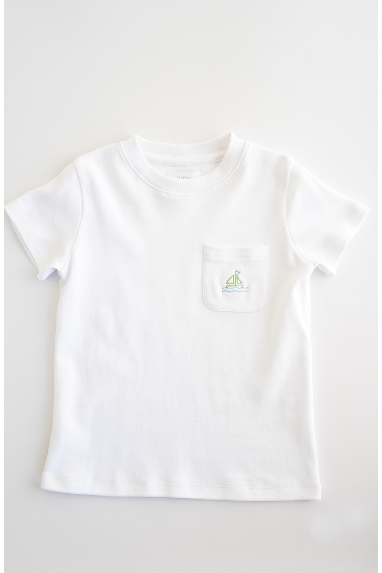 Jackson Pocket Tee, Alternate, color, White