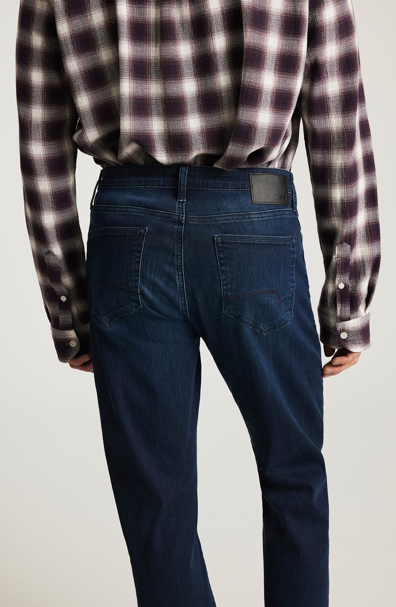 Mavi Jeans Zach Straight Leg Jeans, Alternate, color, Deep Supermove