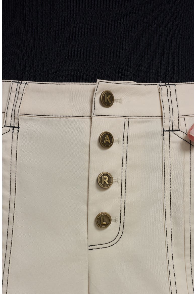 Straight Leg Crop Pants, Alternate, color, BISQUE MULTI