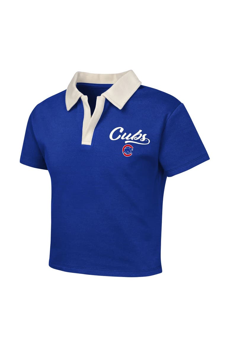 Girls Youth Royal Chicago Cubs Base Trainer Johnny Polo and Skort Set, Alternate, color, Royal