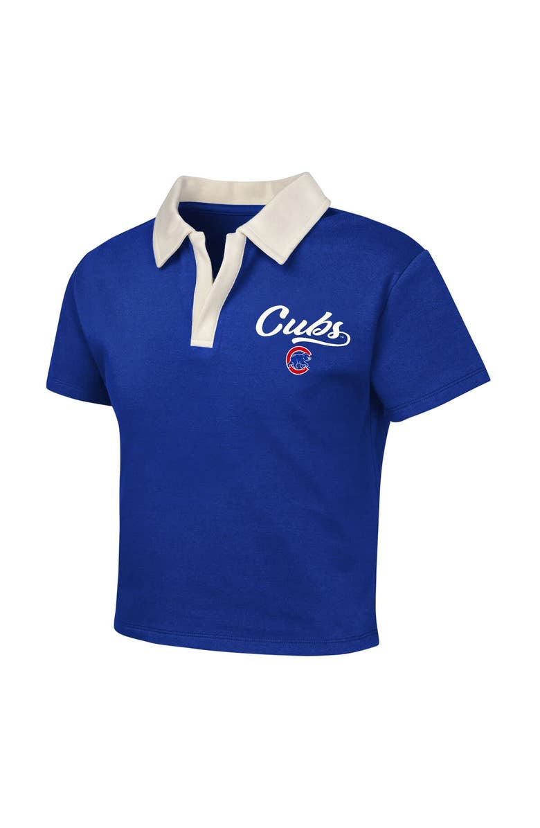 Outerstuff Girls Youth Royal Chicago Cubs Base Trainer Johnny Polo and Skort Set, Alternate, color, Royal