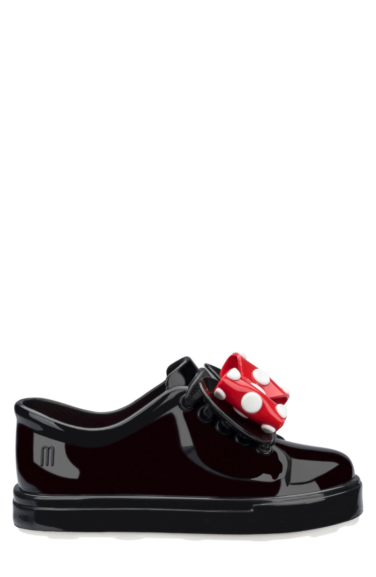Melissa Mini Melissa Disney<sup>®</sup> Be Minnie Slip-On Sneaker, Alternate, color, 