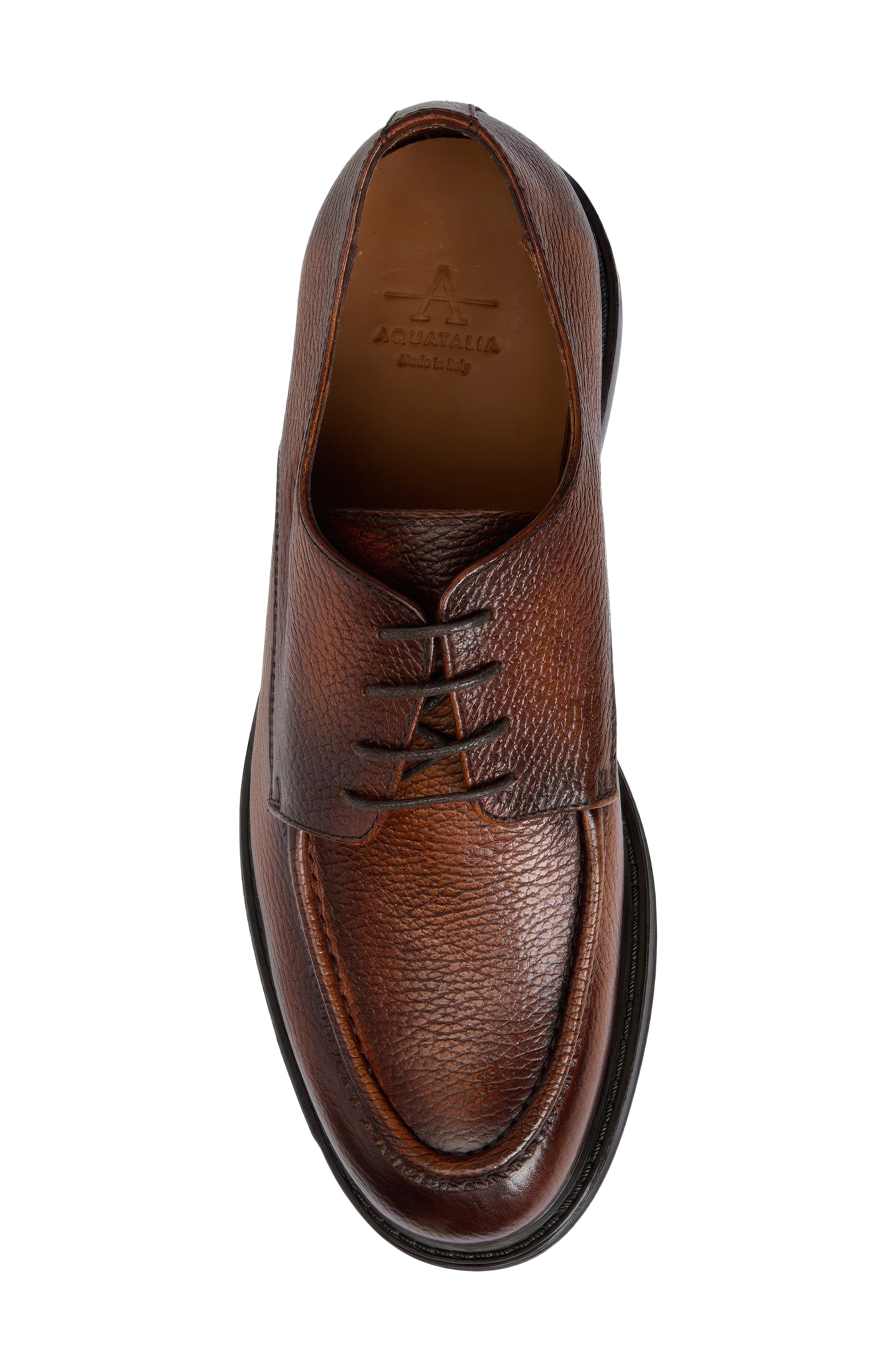 Berlino Weatherproof Derby, Alternate, color, COGNAC TUMBLED