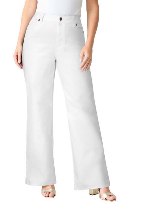 Plus Size 24/7 Stretch Wide Leg Jean (Plus)