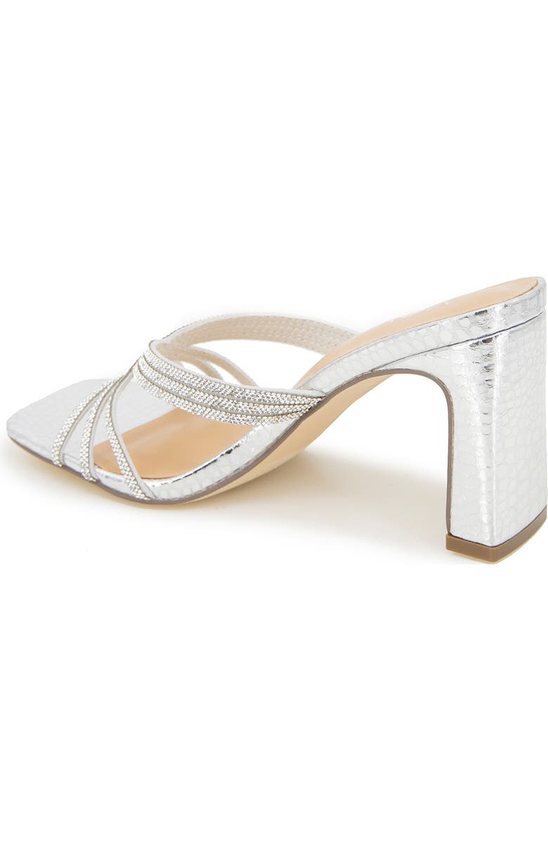 XOXO Fanny Rhinestone Strap Slide Sandal, Alternate, color,