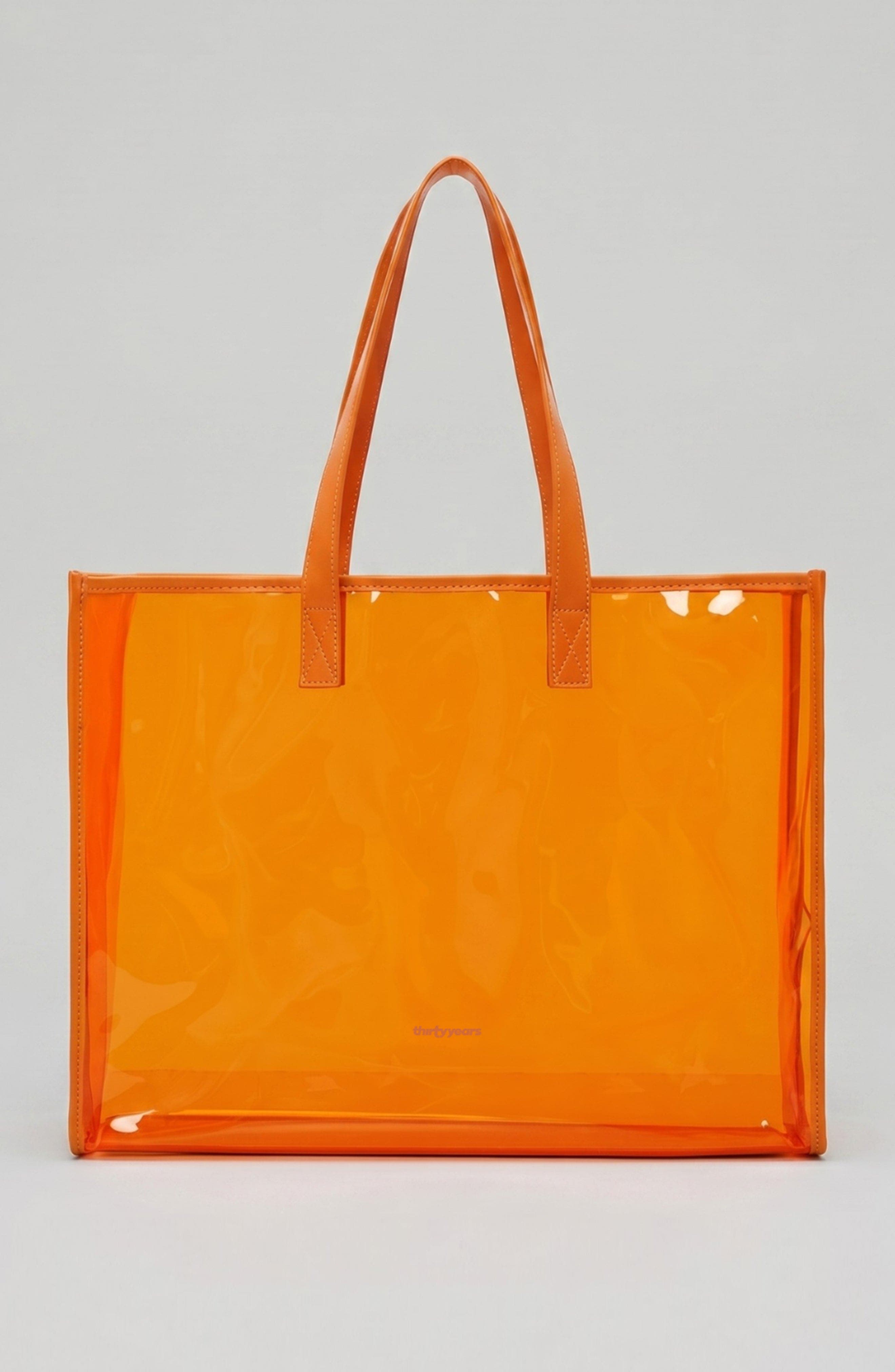 Jelly Clear Carryall, Main, color, Orange