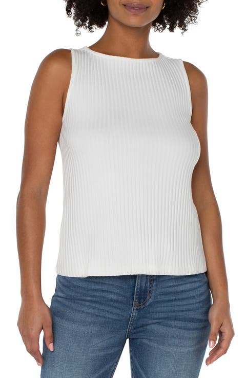 Rib Boat Neck Tank