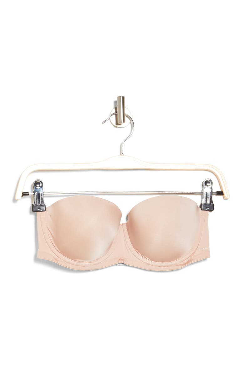 Pure Micro Strapless Bra, Alternate, color, 7NS CEDAR