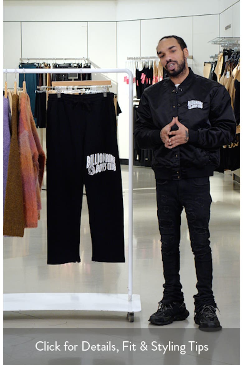 Arch Logo Graphic Sweatpants video