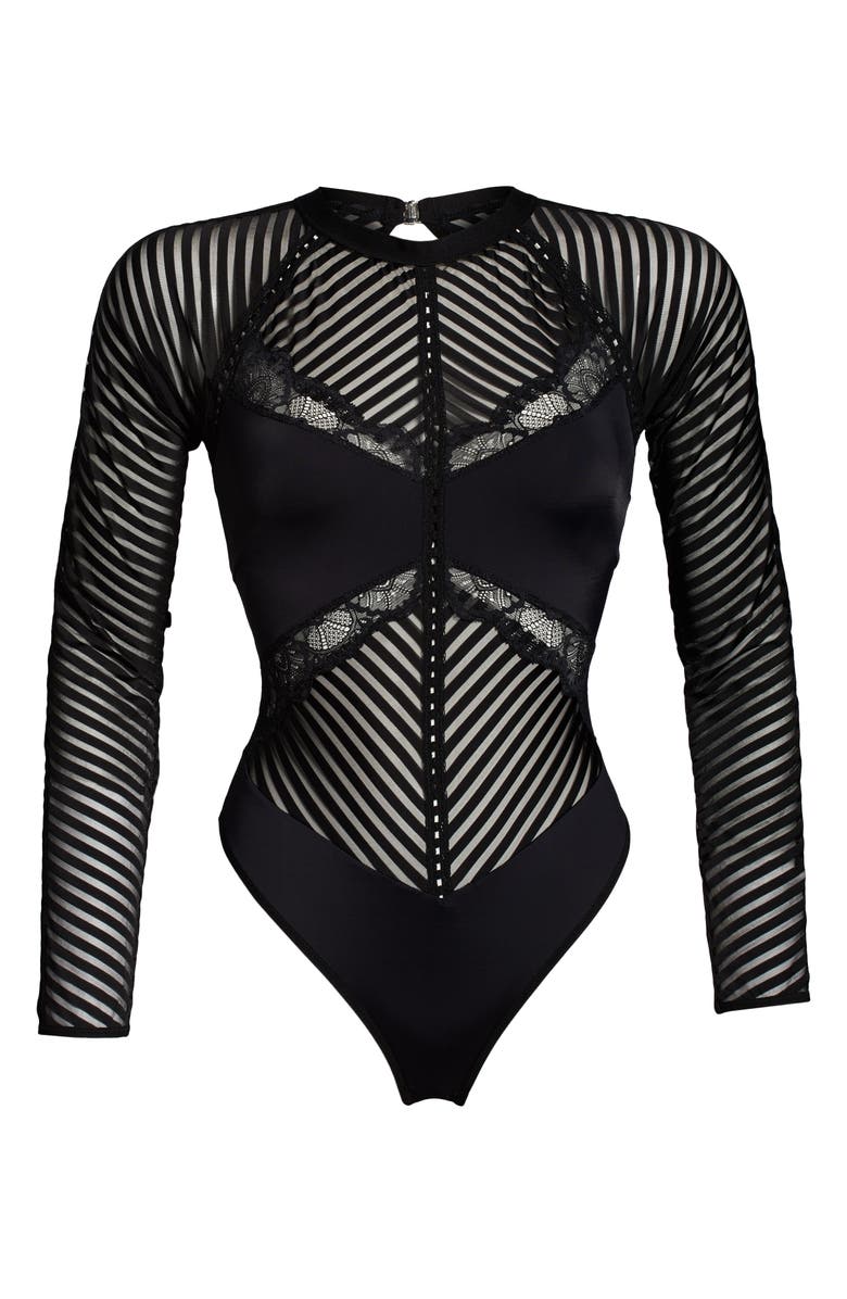 Thistle & Spire Chelsea Long Sleeve Bodysuit, Alternate, color,