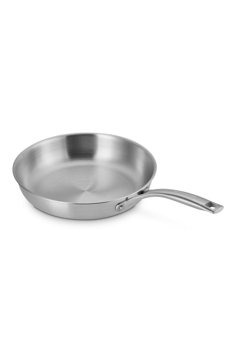 Essential Stainless Steel Frying Pan, Alternate, color, STAINLESS STEEL