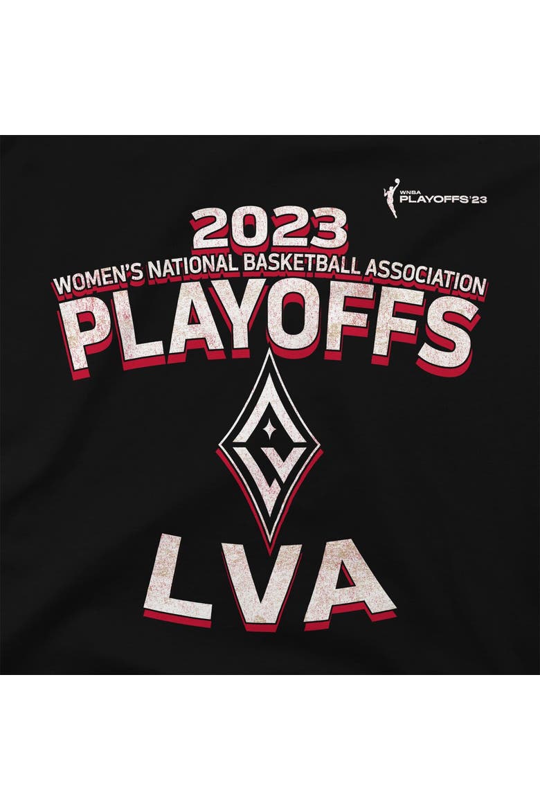 Unisex Stadium Essentials  Black Las Vegas Aces 2023 WNBA Playoffs Dust T-Shirt, Alternate, color, Black