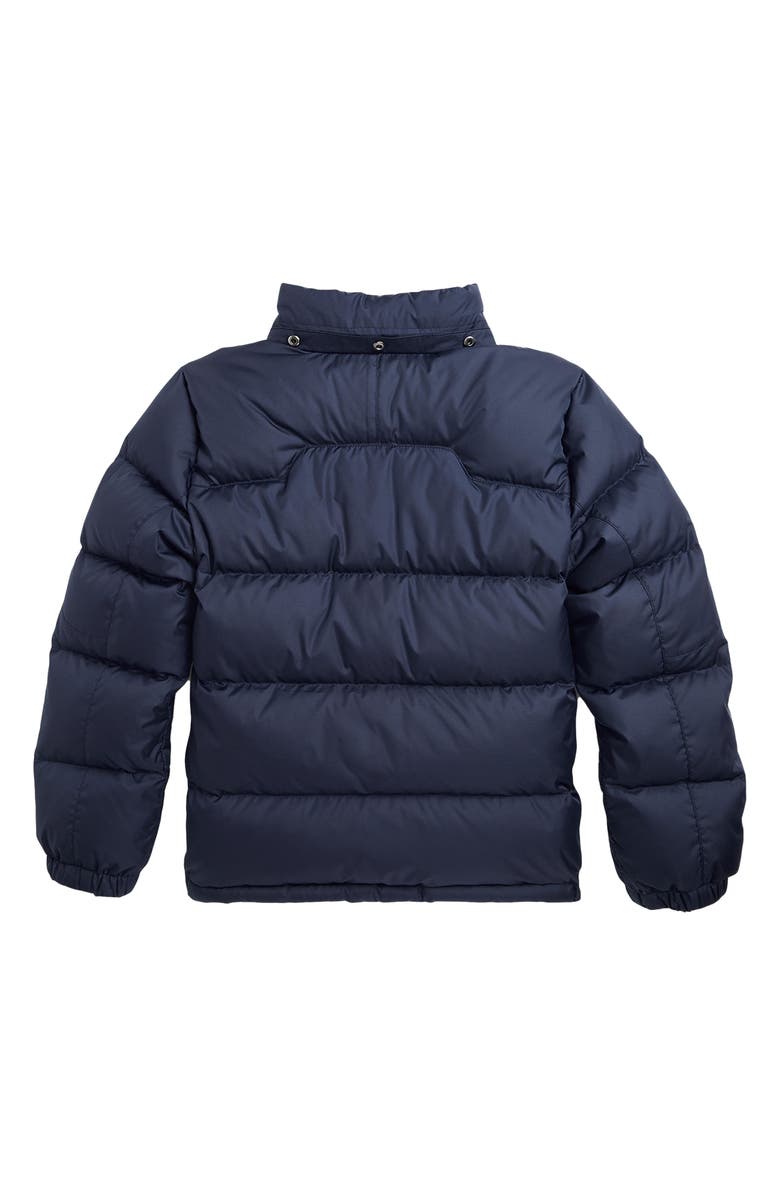 Polo Ralph Lauren Kids' Water Resistant 650 Fill Power Down Puffer Jacket with Removable Hood, Alternate, color,