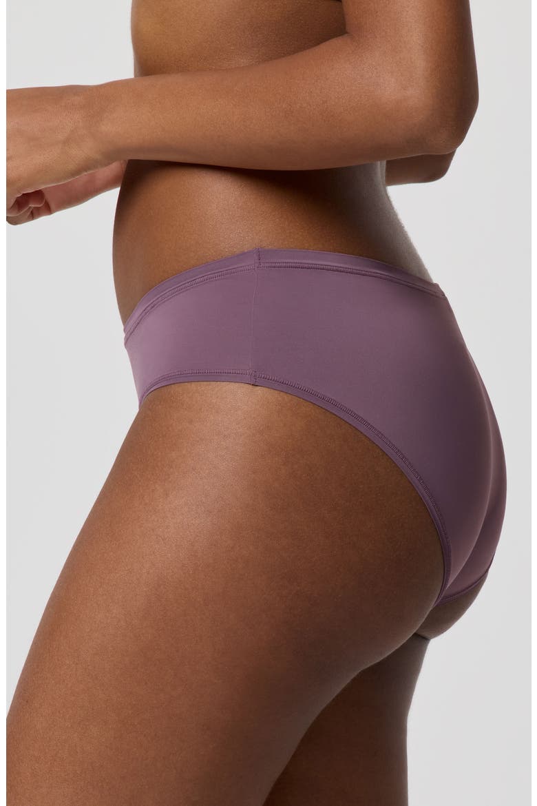 Soft Flex Hipster Panties, Alternate, color, BLACK PLUM