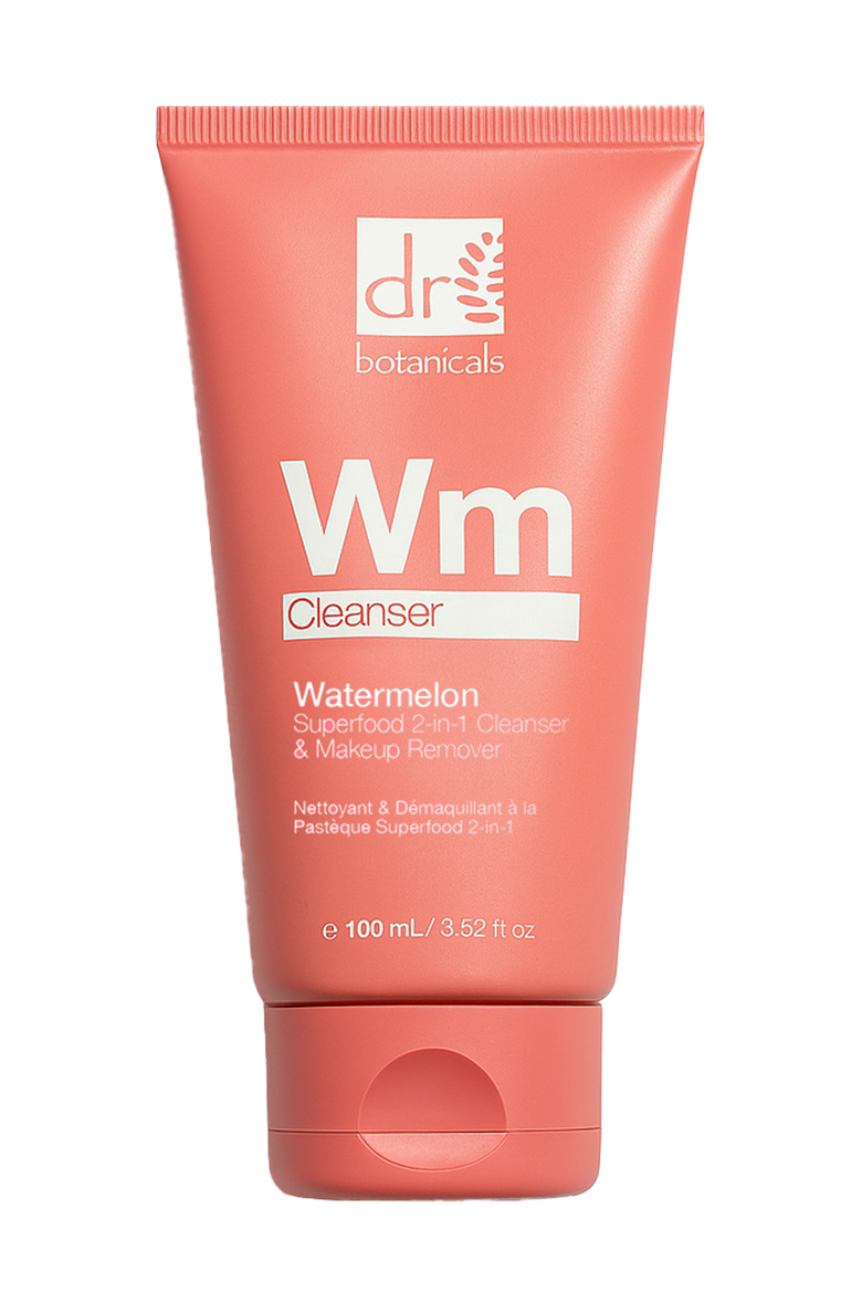 Watermelon Superfood 2-in-1 Cleanser and Makeup Remover, Main, color, White