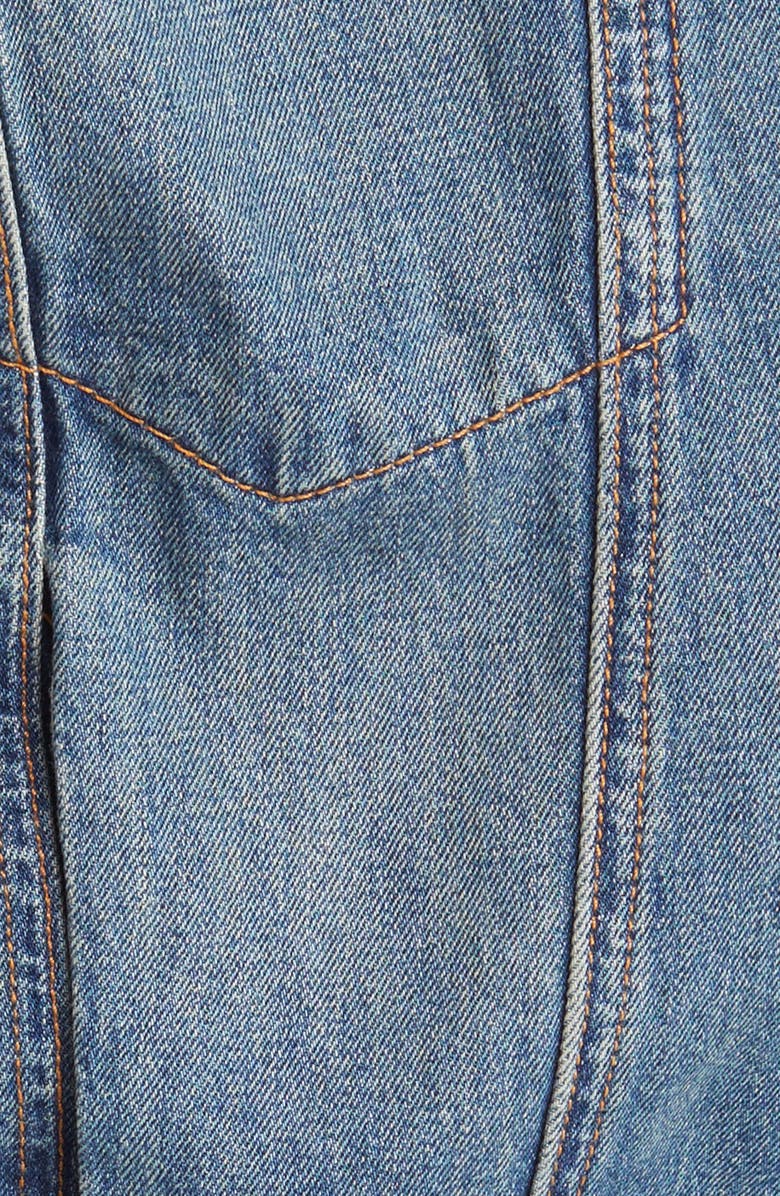 ASKK NY Oversize Denim Vest, Alternate, color,