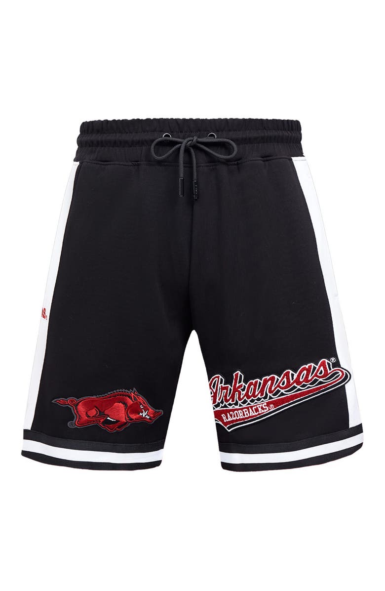 PRO STANDARD Men's Pro Standard Black Arkansas Razorbacks Script Tail DK 2.0 Shorts, Alternate, color, Black