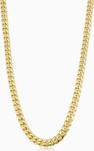 Oradina 14K Gold Estate Cuban Statement Chain Necklace