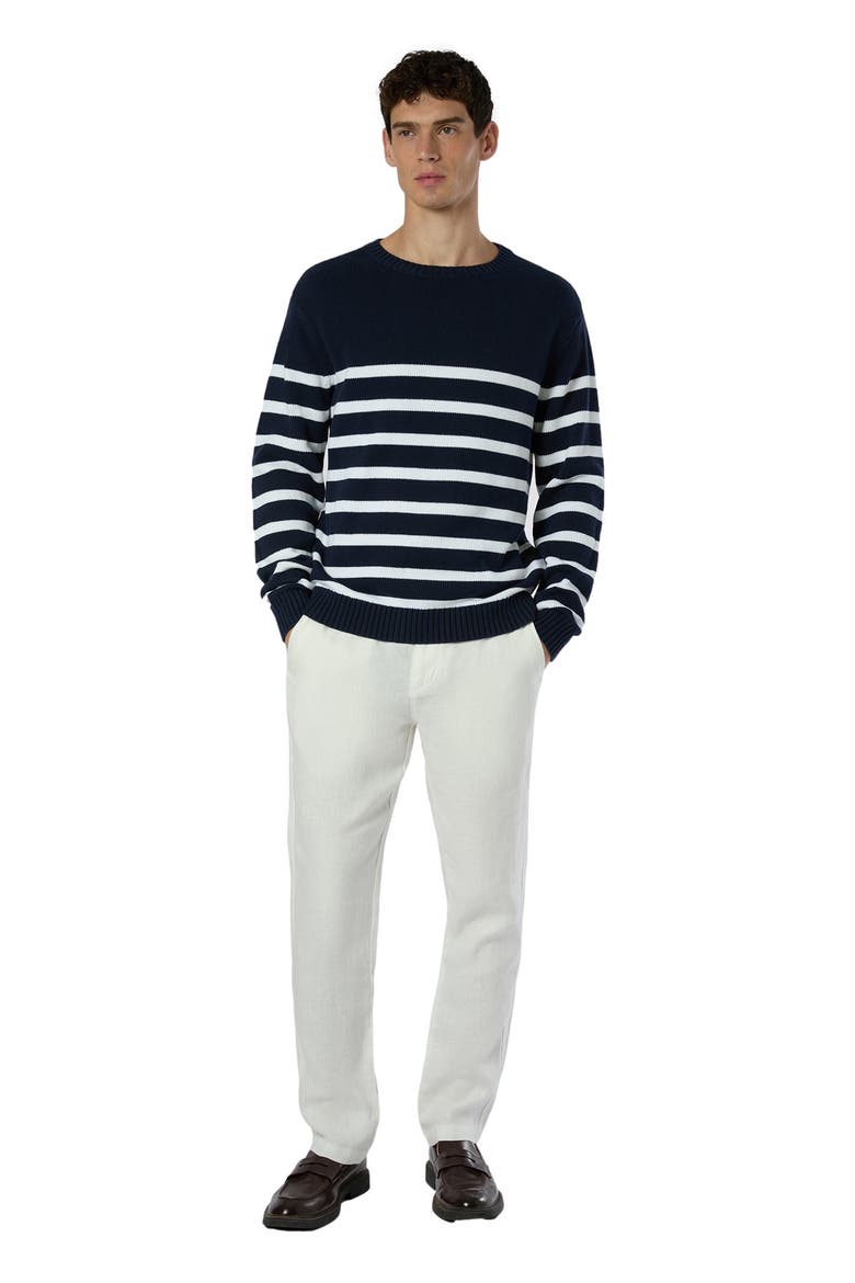 Linen Trouser, Main, color, WHITE