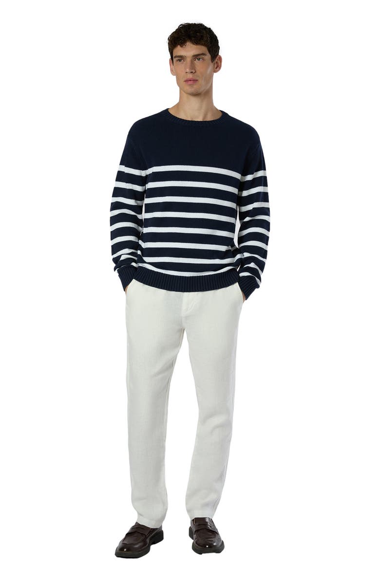 Onia Linen Trouser, Main, color, White