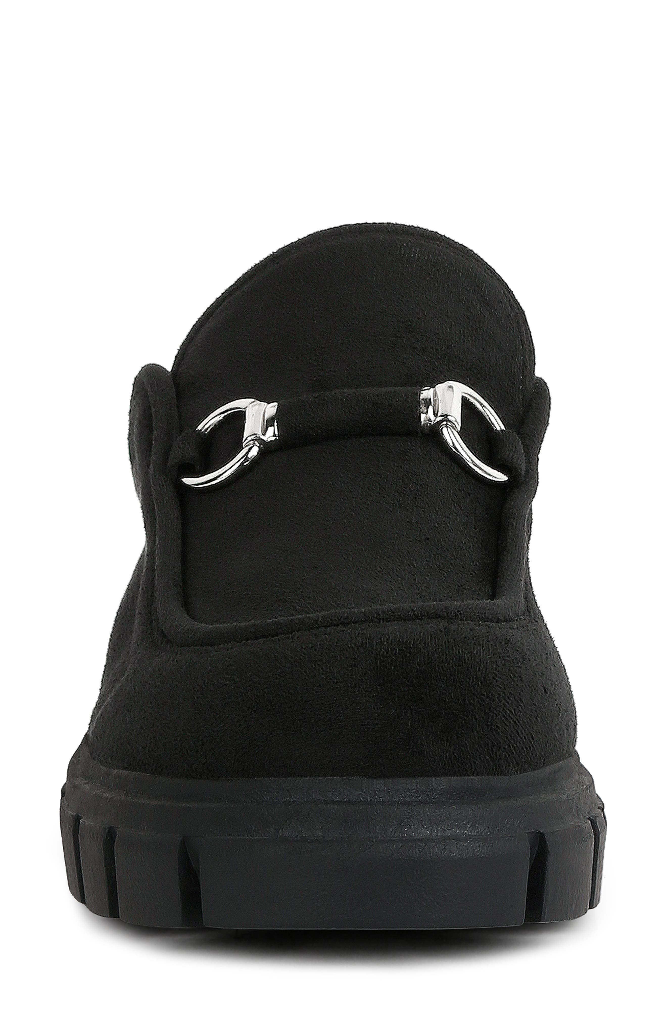 LONDON RAG Prosper Velvet Mule, Alternate, color, Black