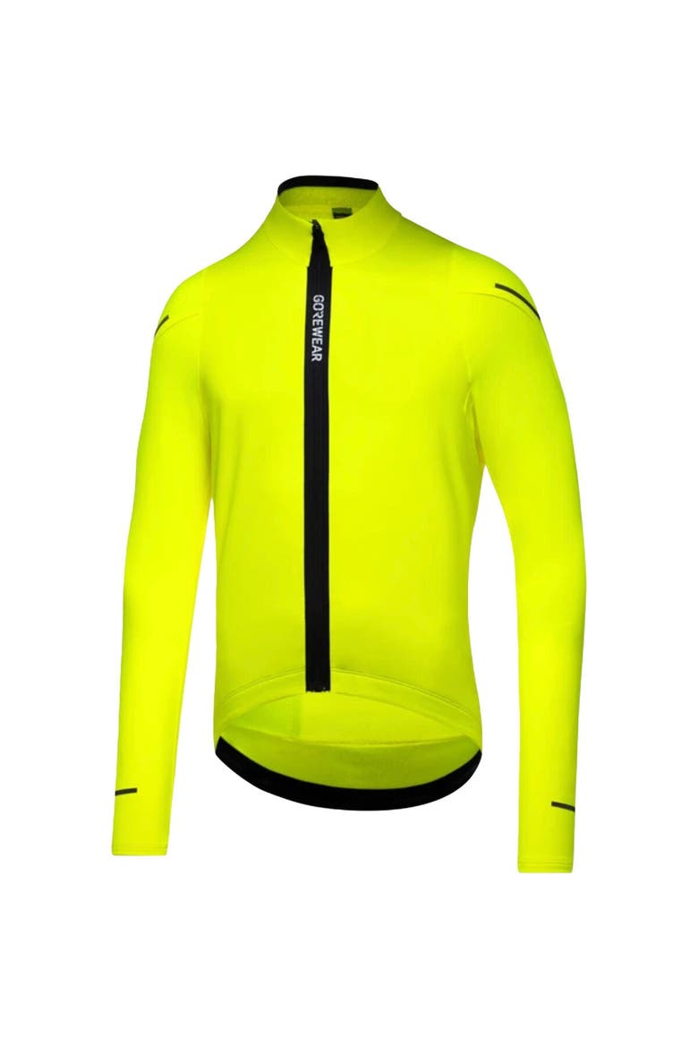Spinshift Thermo Long-Sleeve Jersey - Men's, Alternate, color, Neon Yellow