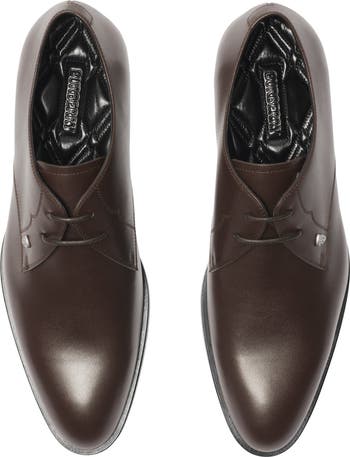 Leather Carlyle Derby Shoes