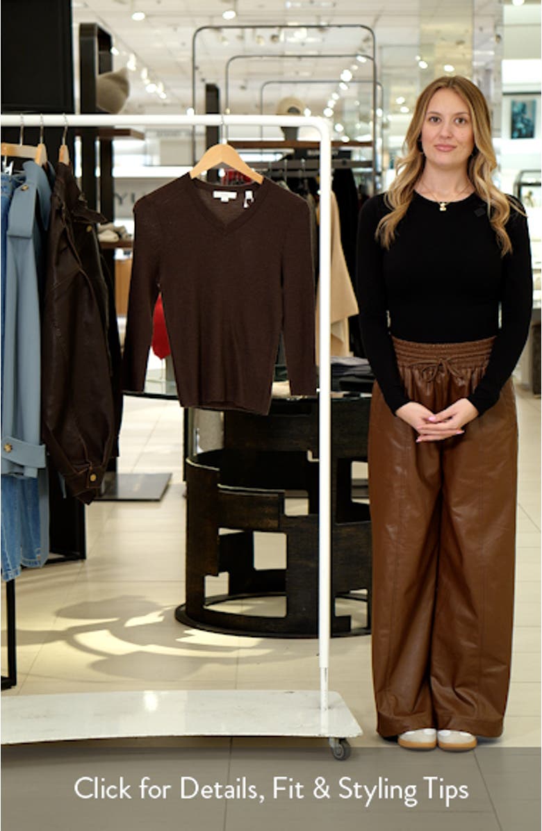 Cashmere & Silk Knit Sweater, sales video thumbnail