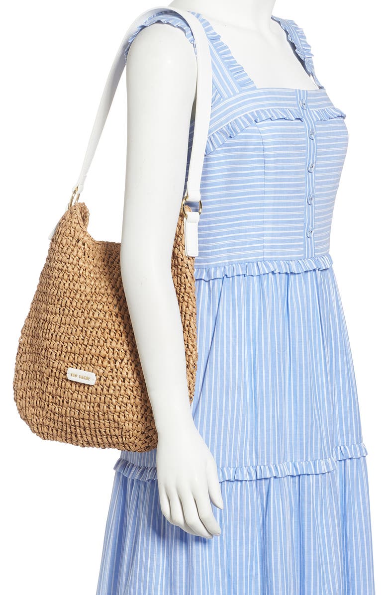 Ted Baker London Kethrin Crochet Hobo Bag, Alternate, color,