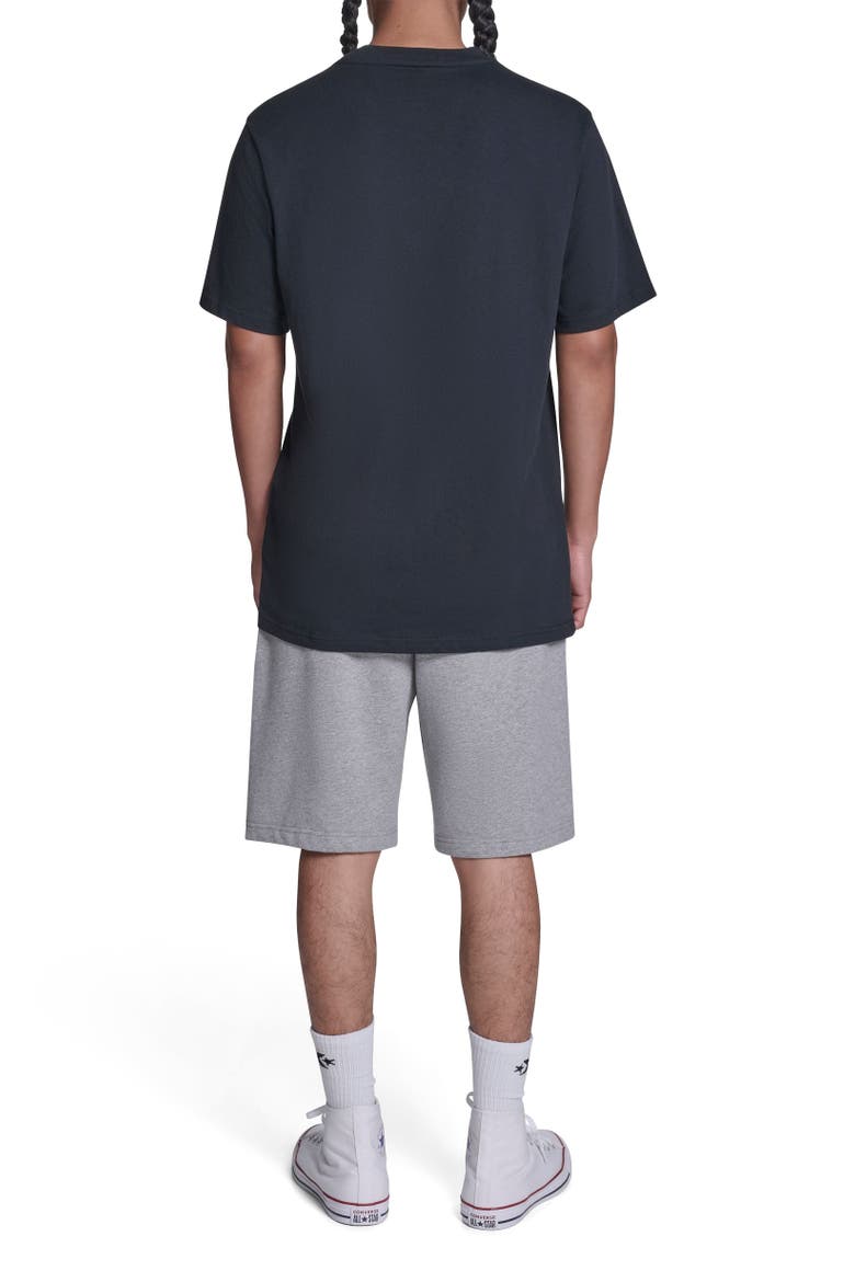 Broken Glass T-Shirt, Alternate, color, CONVERSE BLACK
