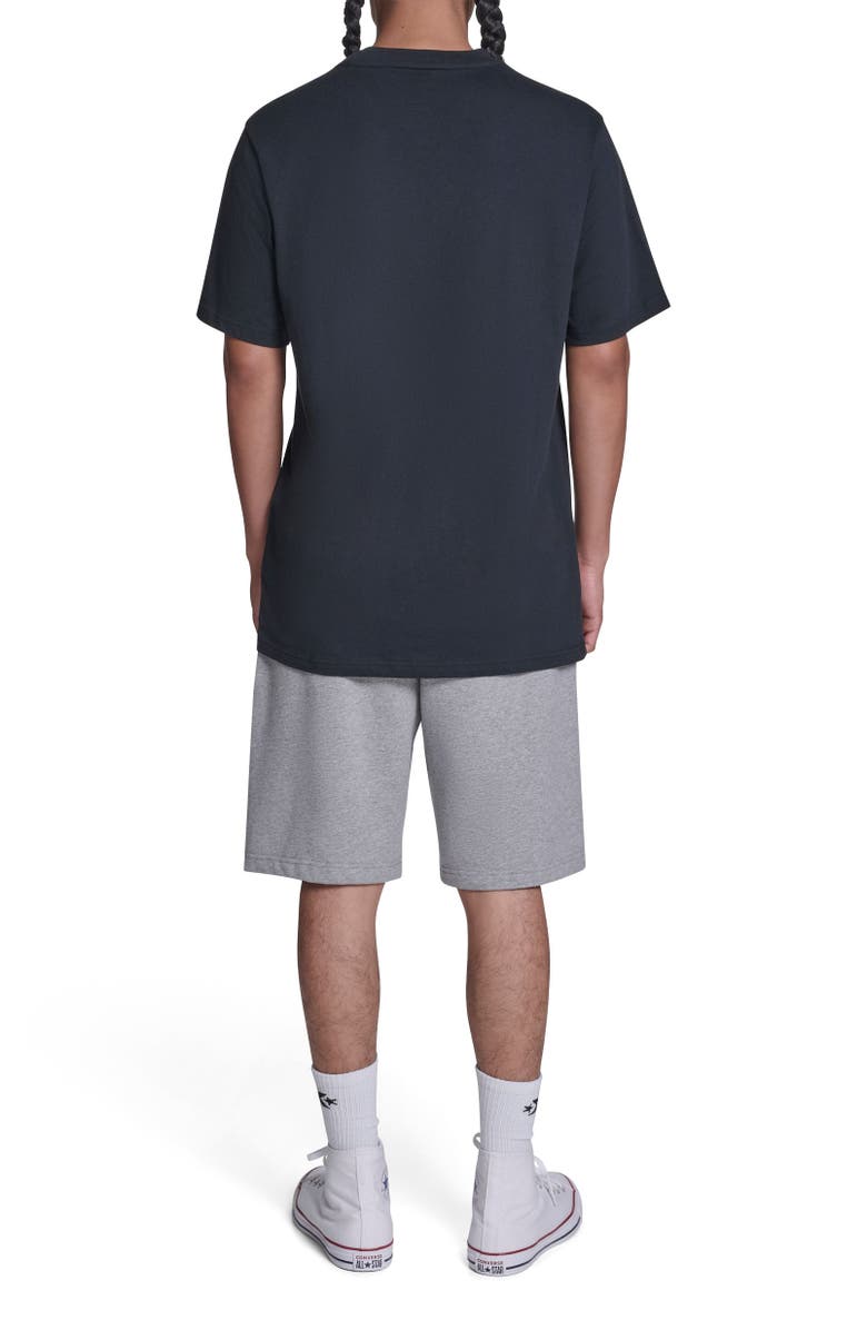 Converse Broken Glass T-Shirt, Alternate, color, Converse Black