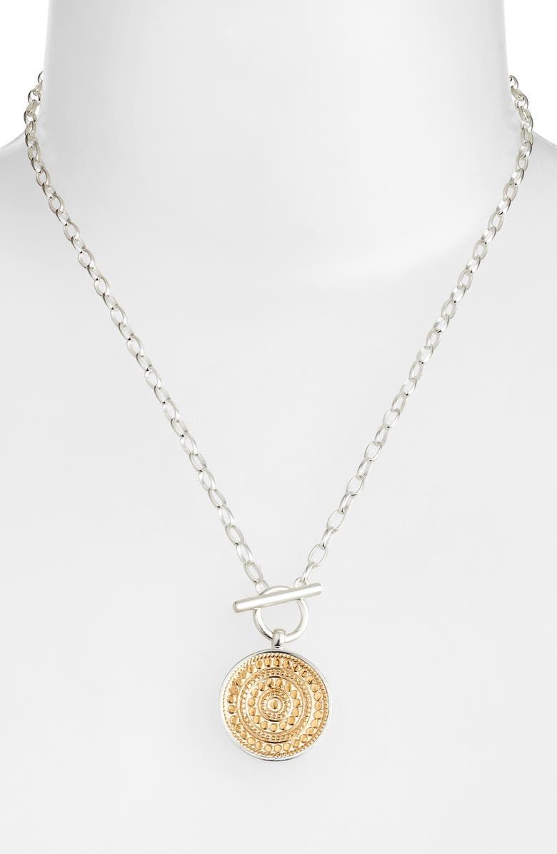 Anna Beck Classic Dotted Toggle Necklace, Alternate, color,