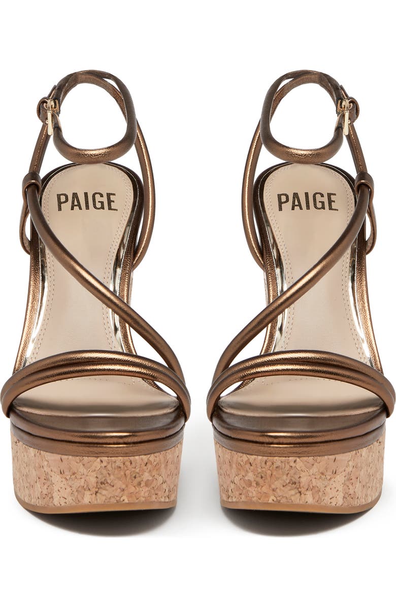 PAIGE Hallie Platform Wedge Sandal, Alternate, color,