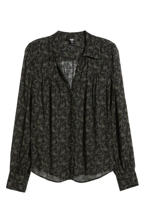 Paige Gardener Floral Button-up Shirt