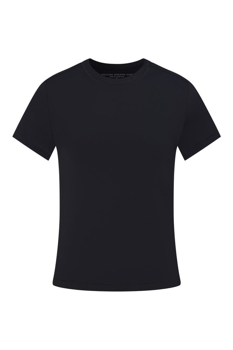 Regina Performance T-Shirt, Alternate, color, BLACK