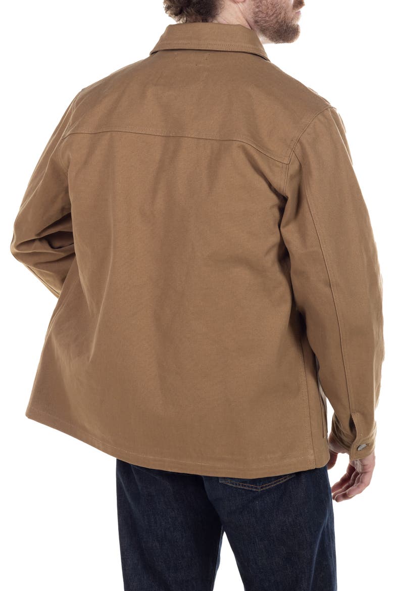 Cotton Canvas Jacket, Alternate, color, KHAKI