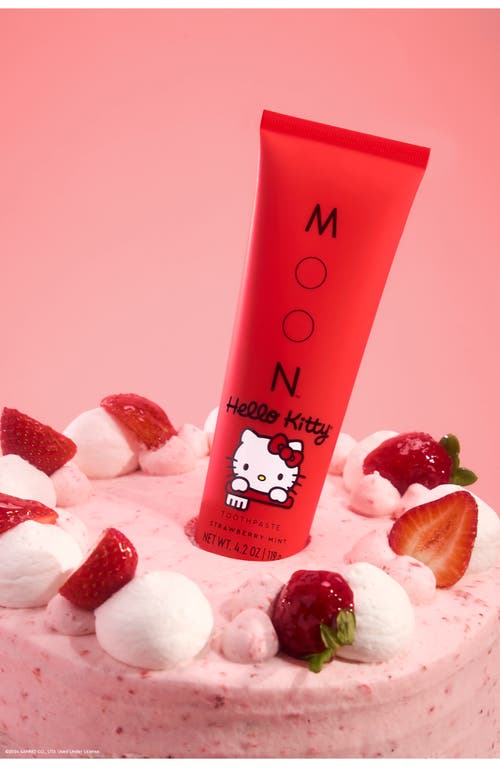 Moon X Hello Kitty® Strawberry Mint Toothpaste In Red