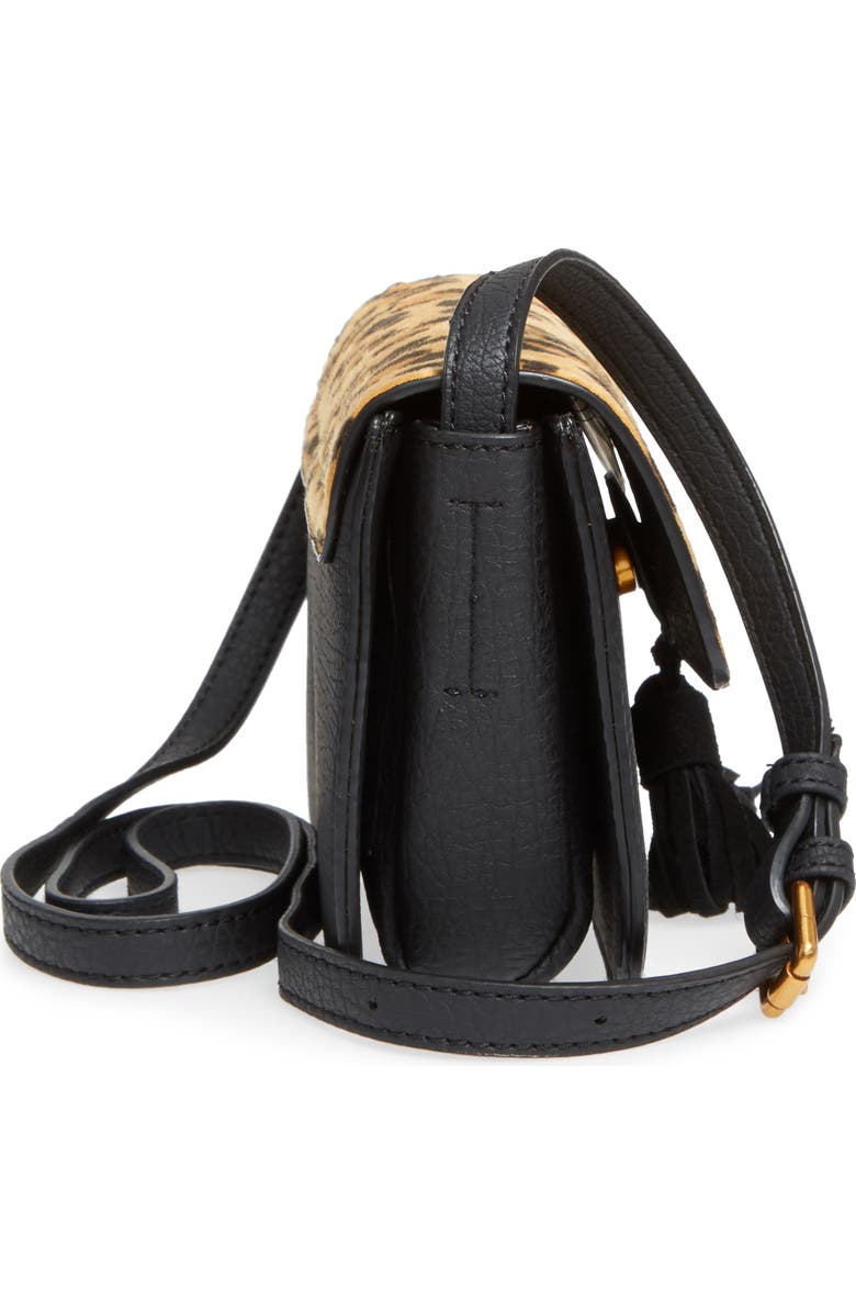 Street Level Snake Embossed Faux Leather Crossbody Bag, Alternate, color,
