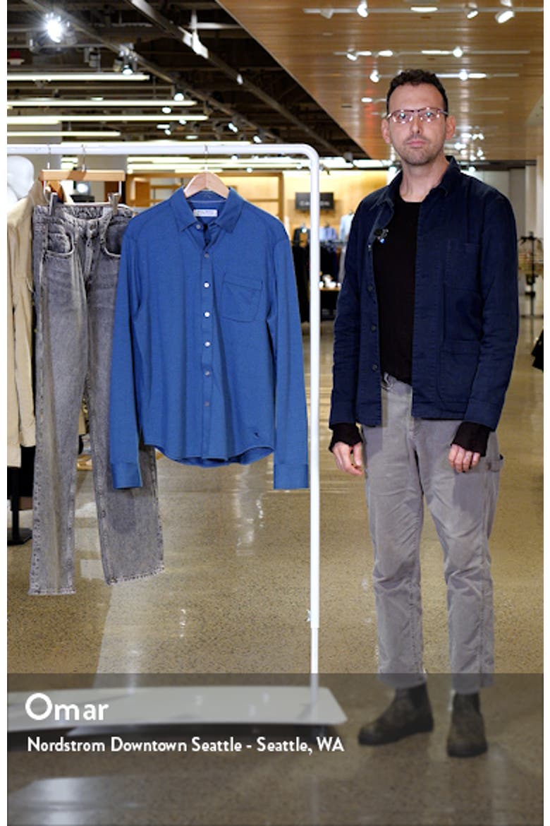 San Lucio Diamond Isles Stretch Button-Up Shirt video