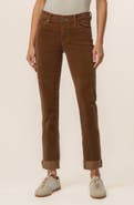 KUT from the Kloth Catherine Stretch Cotton Corduroy Boyfriend Pants