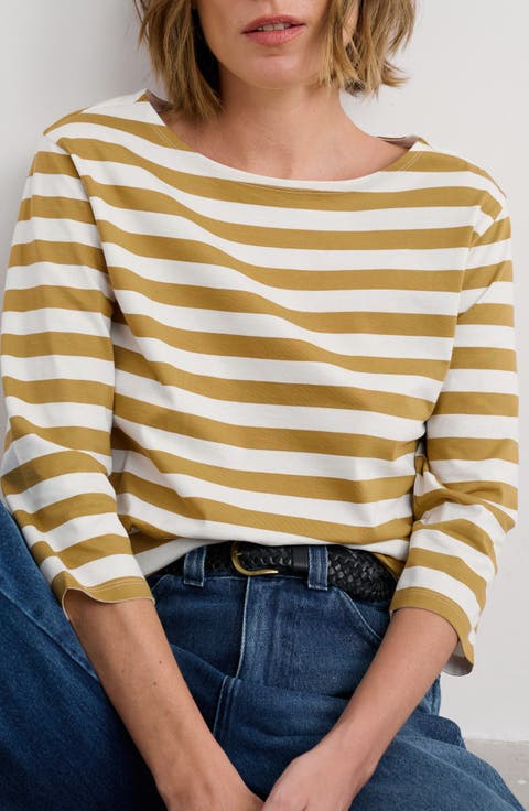 Sailor Stripe Organic Cotton Top