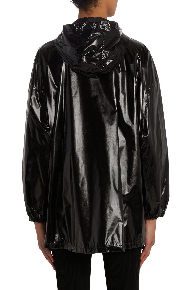 Moncler Jubba Glossy Nylon Hooded Jacket, Alternate, color, 