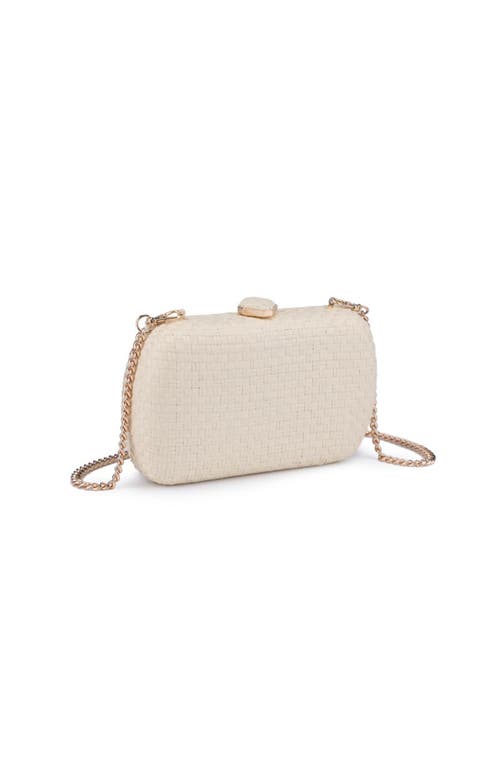Moda Luxe Roxie Evening Bag In Ivory