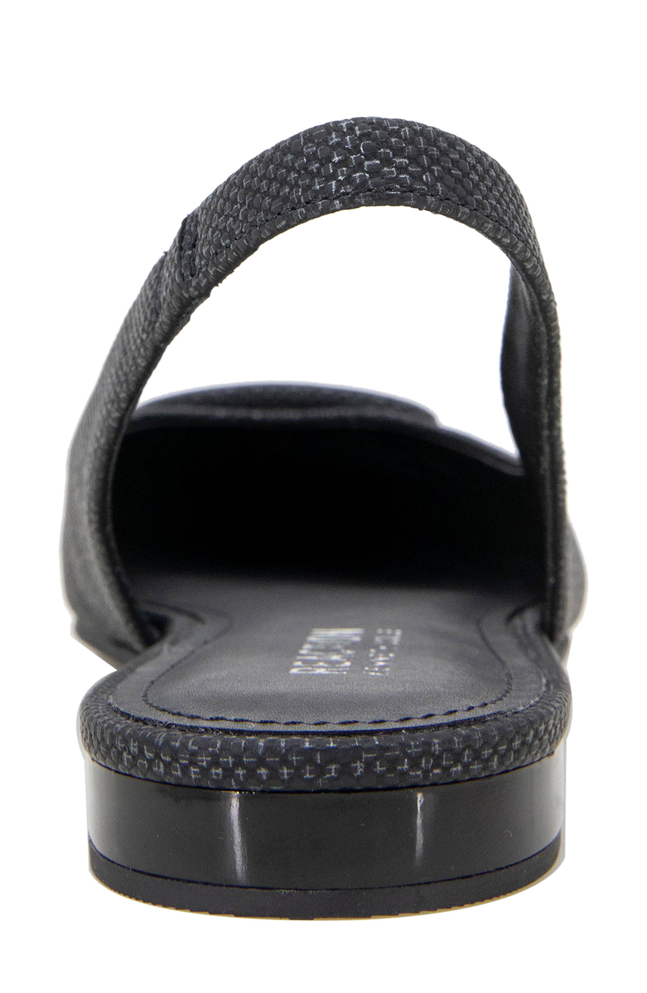 Kenneth Cole Reaction Linton Buckle Slingback Flat, Alternate, color, 