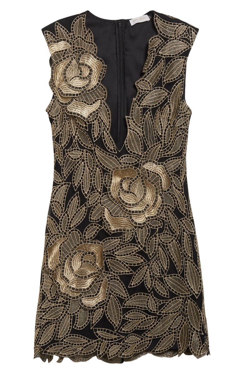 Ramy Brook Maybell Floral Guipure Lace Cocktail Dress, Alternate, color, 