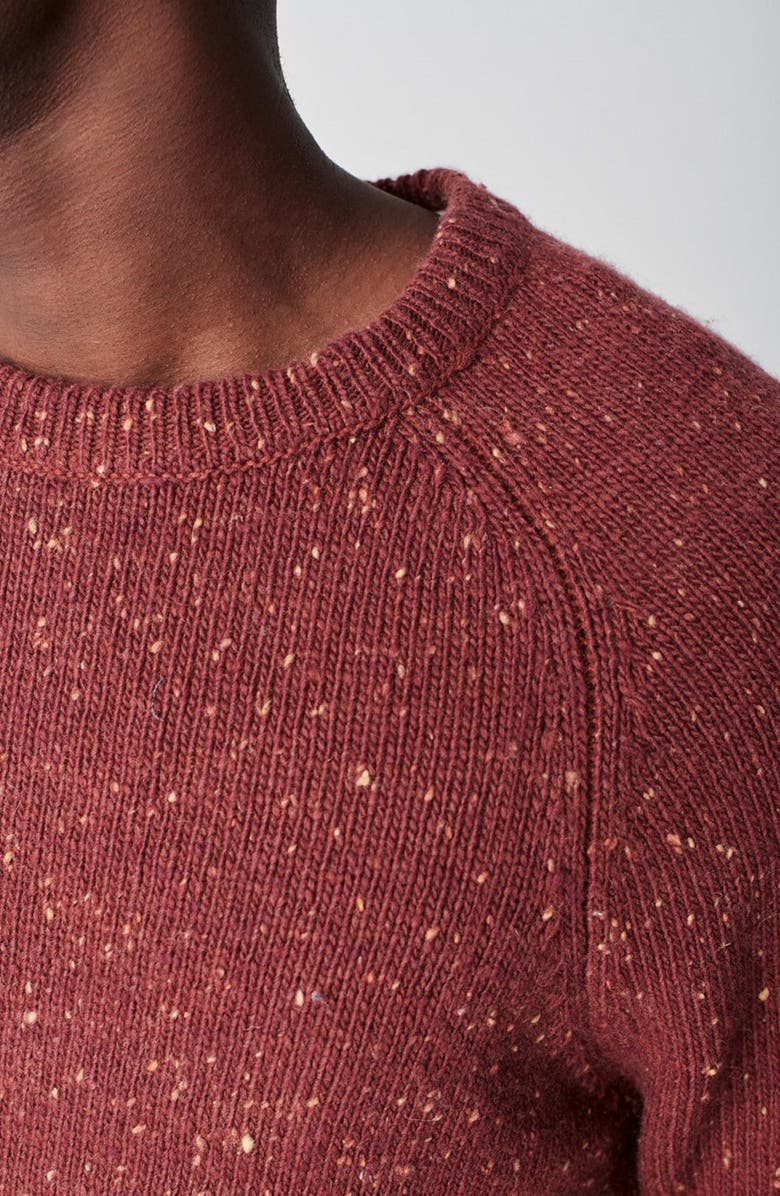 Faherty Donegal Wool Blend Crewneck Sweater, Alternate, color,