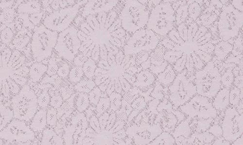 Rag & Bone Gemma Jacquard Lettuce Edge Long Sleeve T-shirt In Lilac