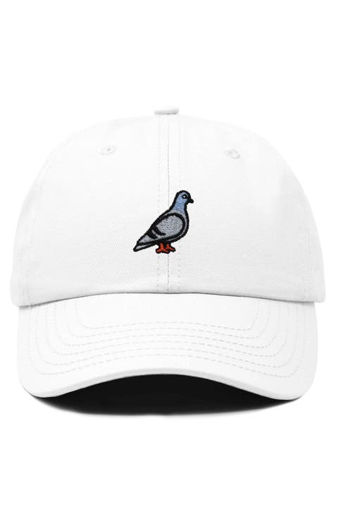 Pigeon Embroidered Everyday Hat