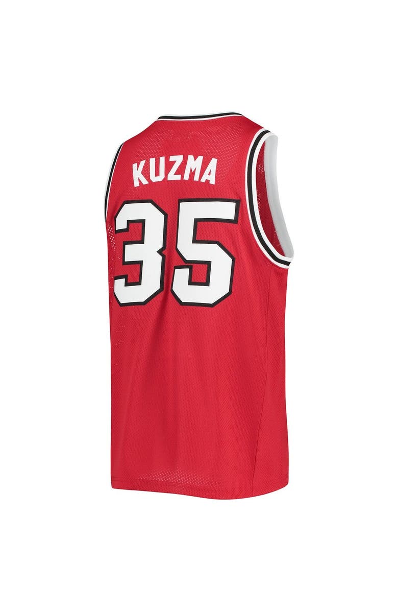 Retro Brand Men's Original Retro Brand Kyle Kuzma Red Utah Utes Commemorative Classic Basketball Jersey, Alternate, color, 